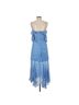 Jonathan Simkhai 100% Silk Polka Dots Blue Cocktail Dress Size 6 - photo 7
