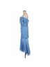 Jonathan Simkhai 100% Silk Polka Dots Blue Cocktail Dress Size 6 - photo 8