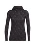 Icebreaker 100% Wool Polka Dots White Black Jacket Size XS - photo 1