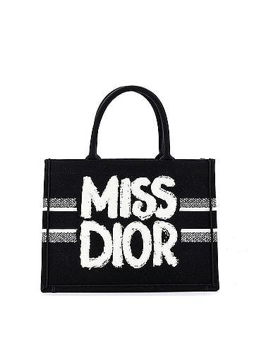 Christian Dior Miss Dior Book Tote Embroidered Canvas Medium (view 1)