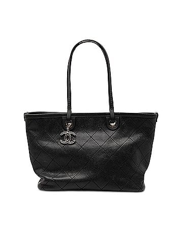 Chanel CC Caviar Wild Stitch On the Road Tote (view 1)