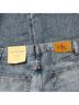 Calvin Klein 100% Cotton Solid Blue Jeans Size 25 - photo 5