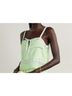 LoveShackFancy 100% Polyester Green White Tank Top Size XL - photo 4