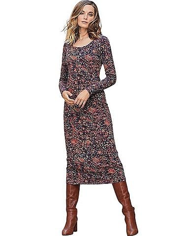 Peruvian Connection Trumpet Vine Dress Casual Dress (view 1)