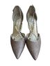 Adrianna Papell Solid Gold Heels Size 7 1/2 - photo 1