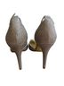 Adrianna Papell Solid Gold Heels Size 7 1/2 - photo 2