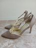 Adrianna Papell Solid Gold Heels Size 7 1/2 - photo 4
