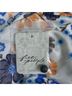 Free People 100% Polyester Floral Blue Orange Casual Dress Size M - photo 6