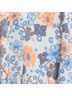 Free People 100% Polyester Floral Blue Orange Casual Dress Size M - photo 11