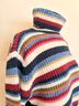 Liz Claiborne 100% Cotton Stripes Multi Color Pullover Sweater Size M - photo 4