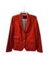 J.Crew Solid Stripes Orange Blazer Size 12 - photo 1