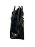 Kattee 100% Leather Solid Black Tote One size - photo 6