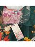 Johnny Was 100% Silk Floral Green Tank Top Size M - photo 8