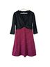 Title Nine Paisley Black Pink Active Dress Size M - photo 1