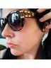 Emmanuelle Khanh Paris Brown Sunglasses One size - photo 6