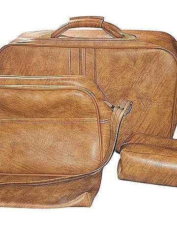Simply Basic Leather Weekender (view 1)