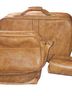 Simply Basic 100% Faux Leather Tan Leather Weekender One size - photo 1