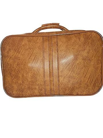 Simply Basic Leather Weekender (view 2)