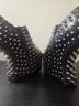 Jeffrey Campbell 100% Leather Black Heels Size 9 - photo 4