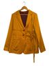 Sies Marjan 100% Wool 100% Wool Solid Yellow Blazer Size 6 - photo 1