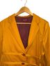 Sies Marjan 100% Wool 100% Wool Solid Yellow Blazer Size 6 - photo 5