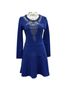 The Kooples Blue Cocktail Dress Size M - photo 1