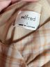 Aritzia Plaid Pink Ivory Cocktail Dress Size L - photo 5