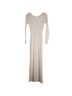 Meshki Solid Tan Ivory Casual Dress Size XS - photo 3