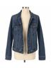 Old Navy Solid Blue Denim Jacket Size M - photo 4
