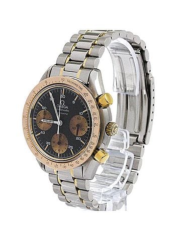 Omega OMEGA Speedmaster Automatic 18K Gold Steel Mens Watch 175.0033 Polished (view 2)