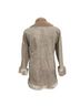 Terry Lewis 100% Gauze 100% Polyester 100% Modacrylic Pink Ivory Jacket Size M - photo 2