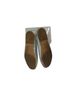 Mango 100% Faux Leather Solid Silver Flats Size 9 - photo 2