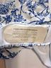 Hutch Floral Blue White One Piece Swimsuit Size L - photo 6