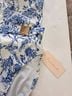 Hutch Floral Blue White One Piece Swimsuit Size L - photo 4