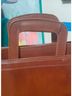 Simple Brown Leather Laptop Bag One size - photo 7