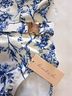 Hutch Floral Blue White One Piece Swimsuit Size M - photo 5