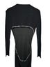 Ramy Brook Solid Black Cocktail Dress Size 6 - photo 2