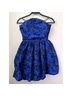 Amanda Uprichard 100% Polyester Floral Blue Cocktail Dress Size S - photo 4