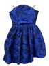 Amanda Uprichard 100% Polyester Floral Blue Cocktail Dress Size S - photo 2