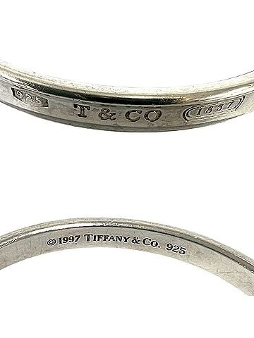 Tiffany & Co. TIFFANY&Co. Tiffany Narrow Bangle, Sterling Silver 925 Bracelet, Accessory, Silver, 89491 (view 2)