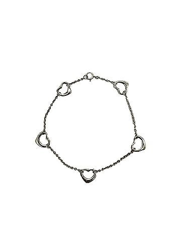 Tiffany & Co. TIFFANY&Co. Tiffany Vintage Open Heart Bracelet, Sterling Silver 925, Accessory, Silver, Item Number 73681 (view 1)