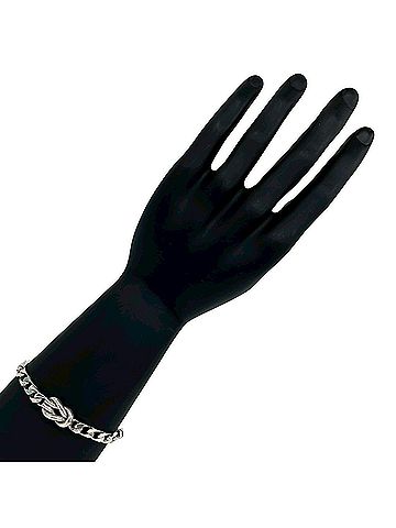 Tiffany & Co. TIFFANY&Co. Tiffany Knot Chain Bracelet, Sterling Silver 925, Accessory, 51760 (view 2)