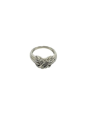 Tiffany & Co. TIFFANY&Co. Tiffany Signature Ring, Sterling Silver 925, Accessory, Silver, 46407 (view 1)