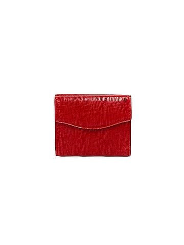 Christian Dior Christian Dior Vintage CD Logo Hardware Leather Tri-fold Mini Wallet Red 42959 (view 2)