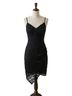 Emerald Sundae Floral Black Cocktail Dress Size M - photo 2