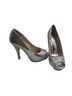 Maripe Silver Heels Size 7 - photo 1