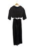 Christopher Esber Plaid Solid Black Cocktail Dress Size 8 - photo 7