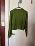 Gap 100% Cotton Green Pullover Sweater Size M - photo 3