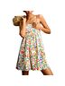Hutch 97% Cotton 3% Spandex 100% Polyester Floral White Pink Romper Size XS - photo 2