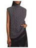 FRAME 100% Wool Gray Sweater Vest Size L - photo 1